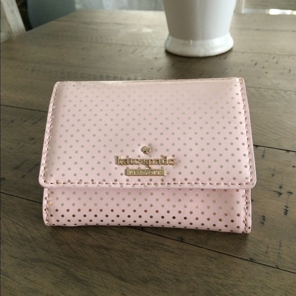 Kate Spade NY Lilac Street Dot Darla Wallet
